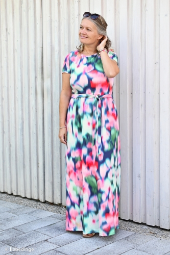 Viskose Jersey - Silzilien - Blumenwiese - aquarell